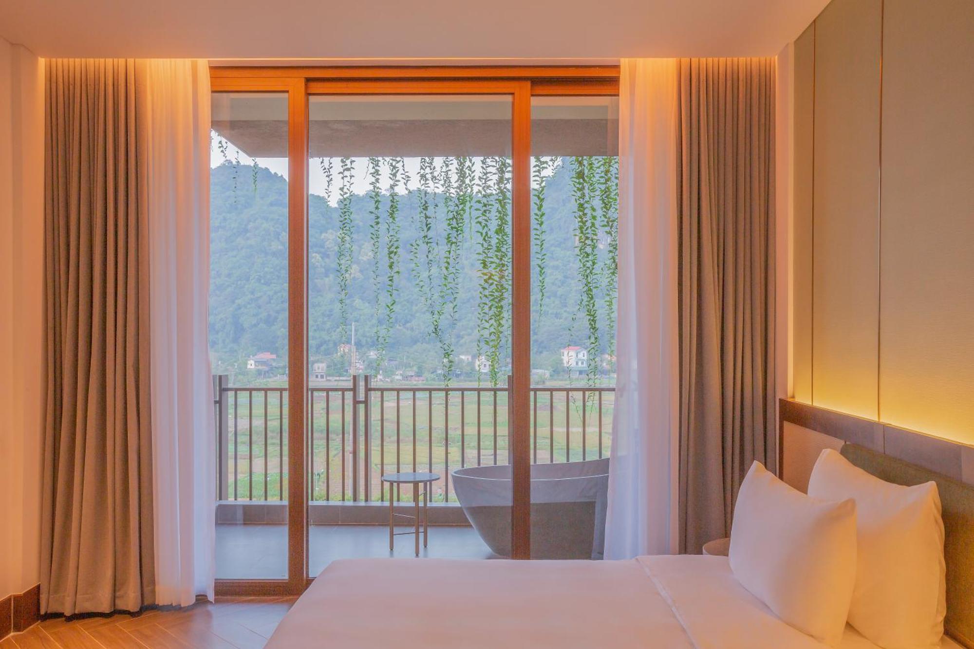 Готель Mandala Retreats Kim Boi Hoa Binh Екстер'єр фото